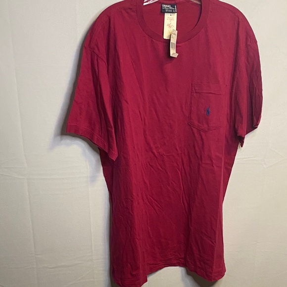 Polo by Ralph Lauren Men's Crimson Tee - Picture 1 of 10